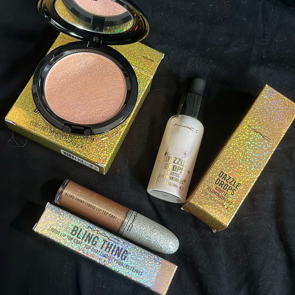 ‼️AUTHENTIC‼️ Retro MAC dazzle drop collection ‼️NEW IN BOX‼️ (3 pieces)